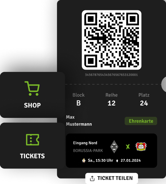 Digitale Ticketkarte mit automatisierten Ticket Funktionen in der Fohlen-App